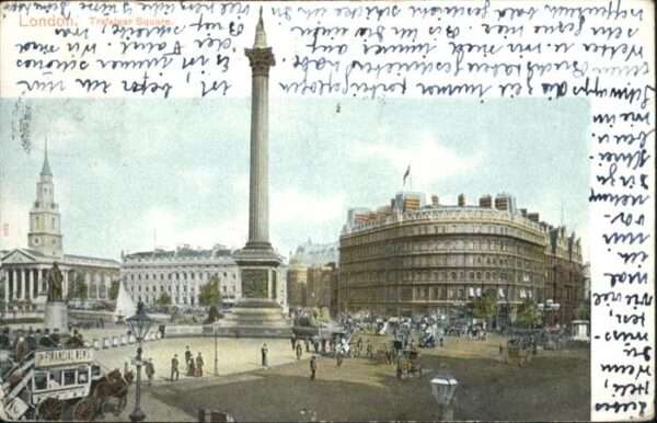 London Trafalgar Square Kutsche