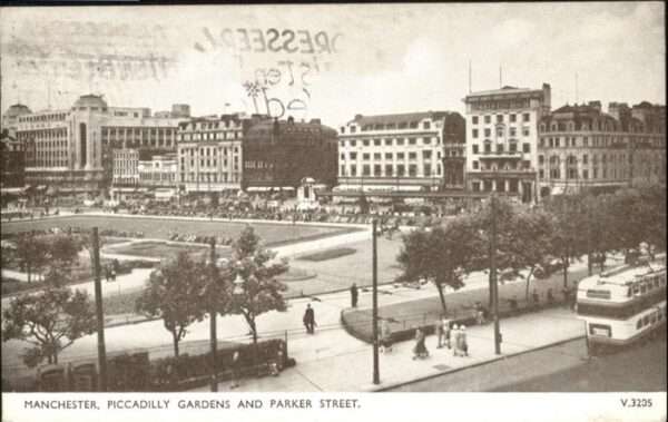 Manchester Piccadilly Gardens Parker Street