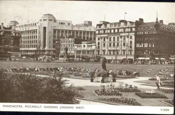 Manchester Piccadilly Gardens Looking West