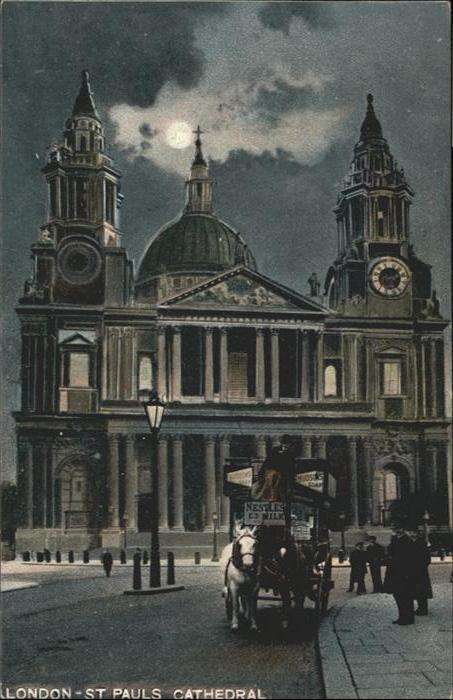 London St Pauls Cathedral Kutsche