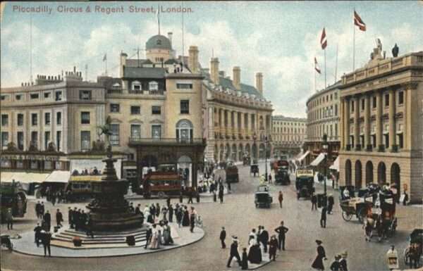 London Piccadilly Circus Regent Street Kutsche