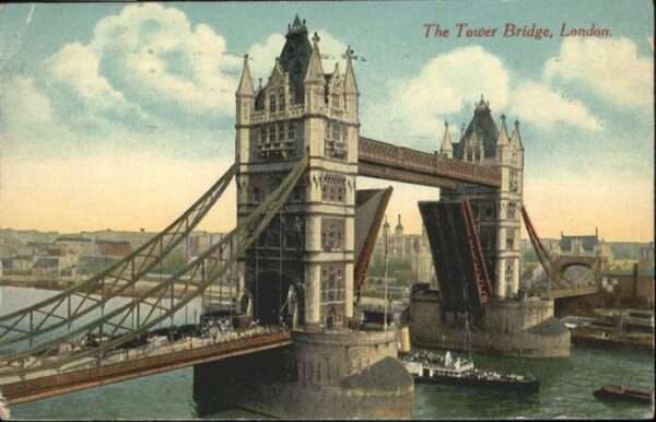 London Tower Bridge Schiff