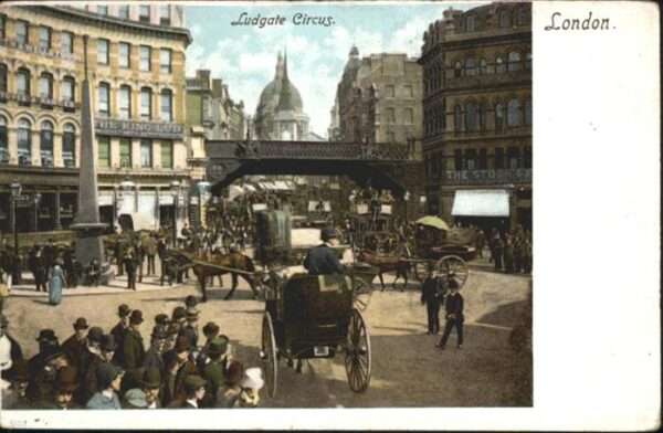 London Ludgate Circus Kutsche