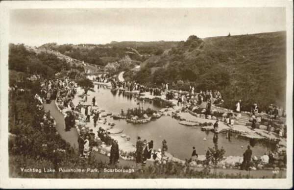 Scarborough UK Yachting Lake Peasholme Park