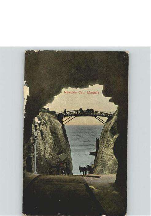 Margate UK Newgate Cap Bridge