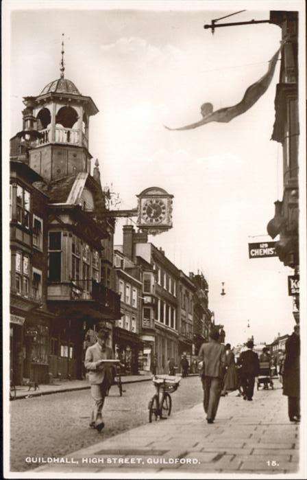 Guildford High Street Uhr