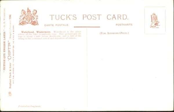 Waterhead Oldham UK Tucks Postcard – Bild 2