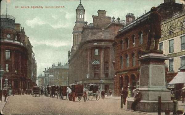 Manchester St Anns Square Kutsche