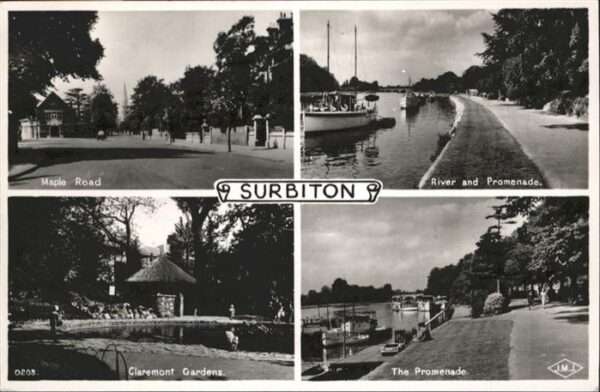 Surbiton Hill Maple Road Claremont Gardens River Prom