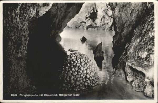 Hoehlen Caves Grottes Nymphenquelle Bienenkorb Höllgrotten Ba
