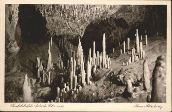 Hoehlen Caves Grottes Tropfsteinhöhle Teufelshöhle