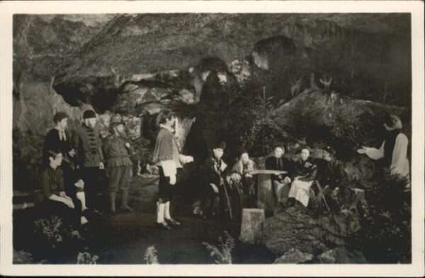 Hoehlen Caves Grottes Rübeland Heimatspiel Friedrich Baumann