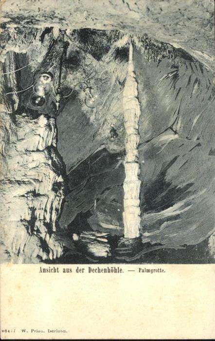 Hoehlen Caves Grottes Dechenhöhle Palmgrotte
