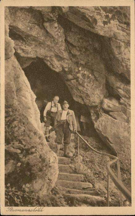 Hoehlen Caves Grottes Sturrmannshöhle