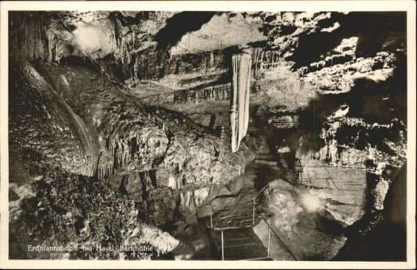 Hoehlen Caves Grottes Erdmannshöhle Hasel Tropfstein