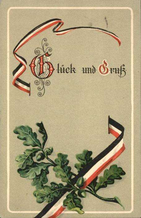 Schwarz Weiss Rot Glück