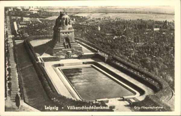 Denkmal Leipzig Völkerschlachtdenkmal Fliegerau
