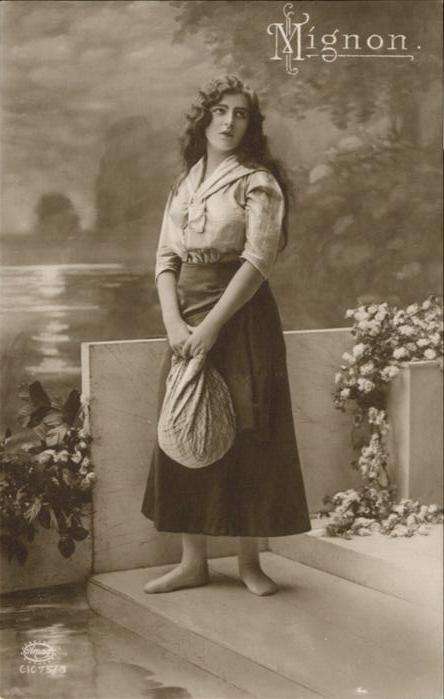 Schauspieler Mignon Wanderbeutel