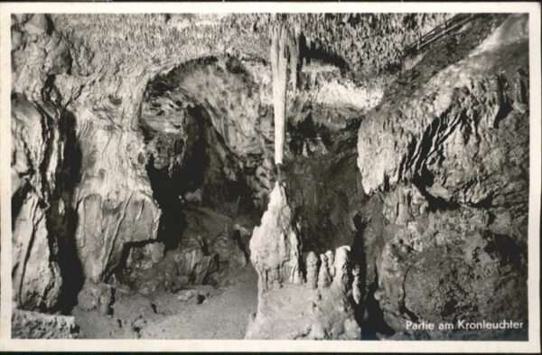 Hoehlen Caves Grottes Kronleuchter Tropfstein Bärenhöhle
