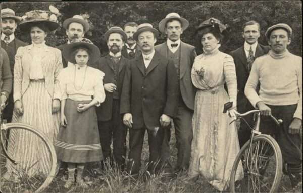Fahrrad Gruppenfoto