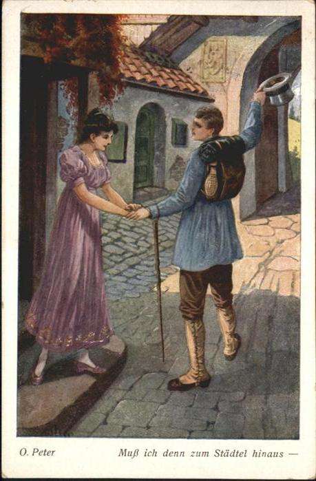 Poesie Künstler O. Peter