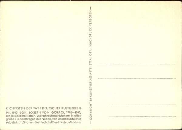 Religion Nr. 1903 Christen der Tat Deutscher Kul – Bild 2