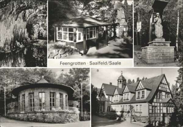 Hoehlen Caves Grottes Feengrotten Saalfeld