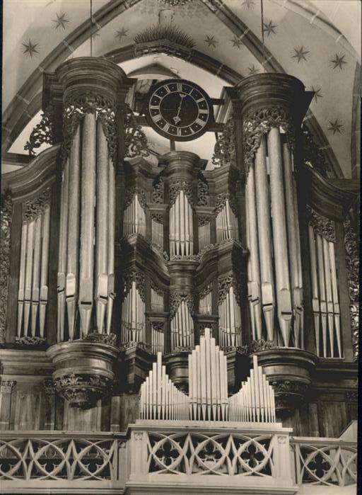 Kirchenorgel Oberwesel Liebfrauenkirche Barockorgel