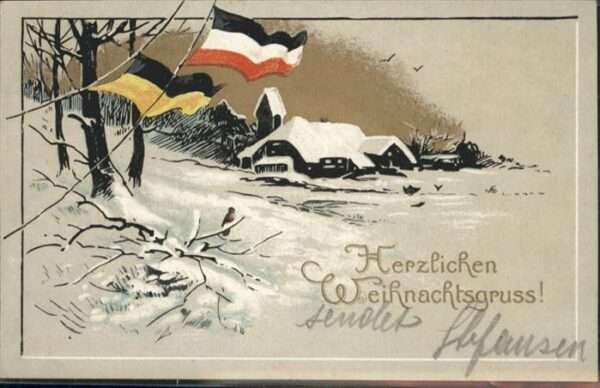 Schwarz Weiss Rot Weihnachten