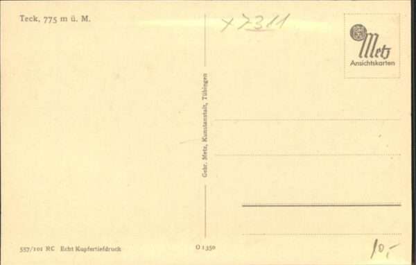Segelflug Gliding Vol-Voile Vuolo-a-Vela Teck – Bild 2