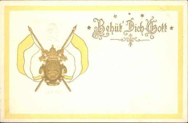 Wappen Behüt Dich Gott