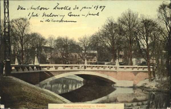 Zwolle Overijssel Sassenpoortenbrug