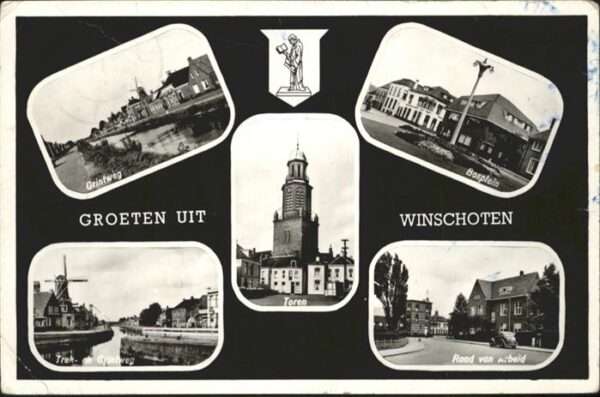 Winschoten Grintweg Toren Bosplein Raad van Arbeid