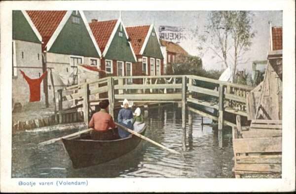 Volendam Bootje varen