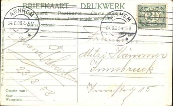 Arnhem [Stempelabschlag] Kasteel Rozendaal – Bild 2