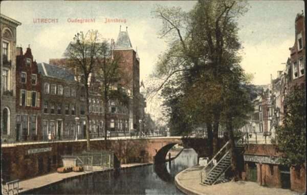 Utrecht Oudegracht Jansbrug