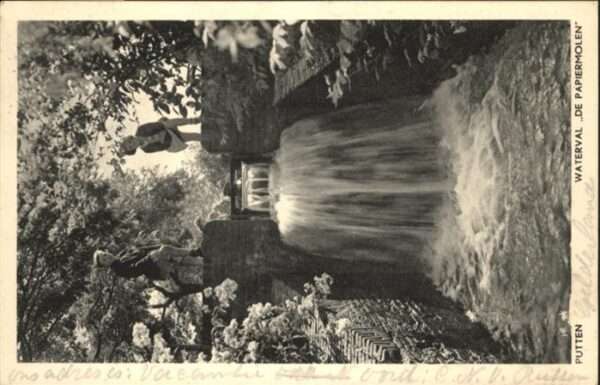 Putten Gelderland Putten Waterval de Papiermolen