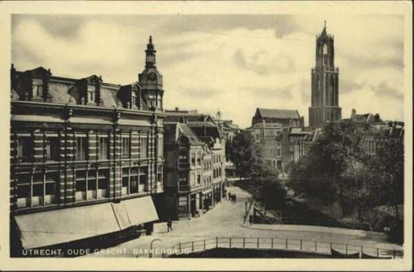 Utrecht Oude Gracht Bakkerbrug