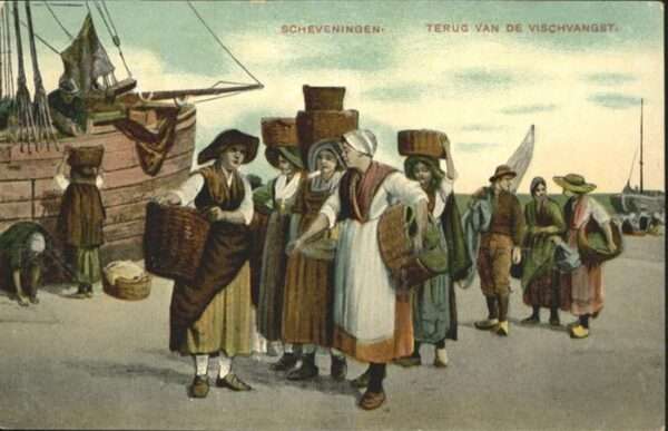 Scheveningen Terug van de Vischvangst