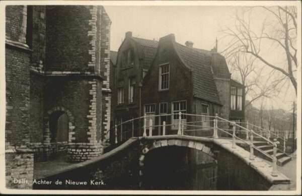 Delft Achter de Nieuwe Kerk