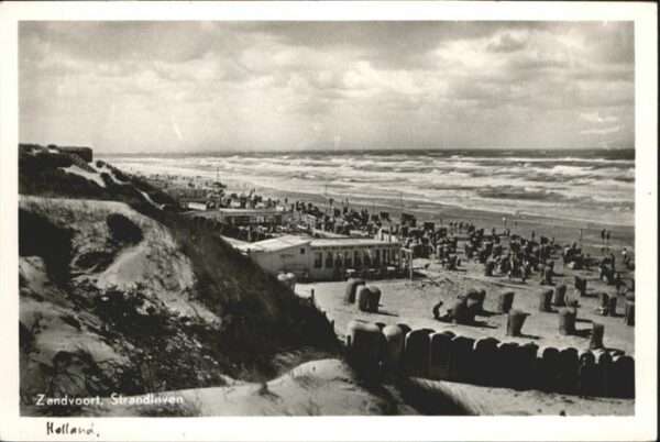 Zandvoort Holland Zandvoort Strandleven