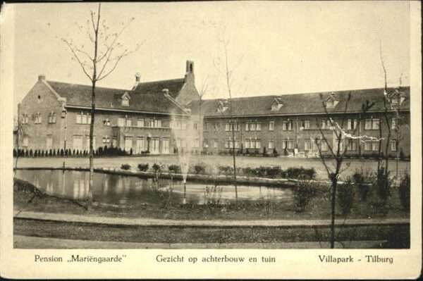 Tilburg Villapark Pension Mariengaarde Gezicht