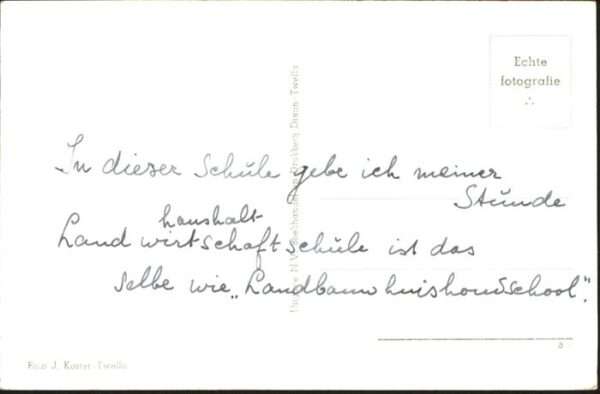 Twello Landbouwhuishoudschool – Bild 2