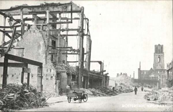 Rotterdam Kipstraat Zerstörung