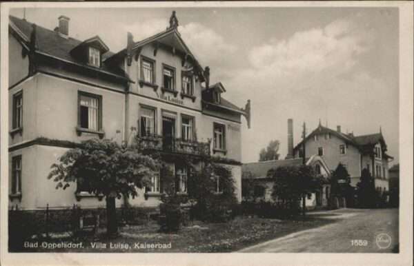 Bad Oppelsdorf Opolno Zdroj Bad_Oppelsdorf Villa Luise Kaiserbad