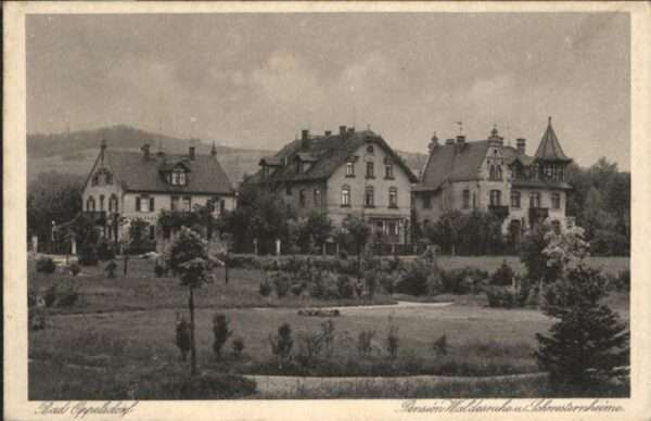 Bad Oppelsdorf Opolno Zdroj Bad_Oppelsdorf Pension Waldesruh Schwes