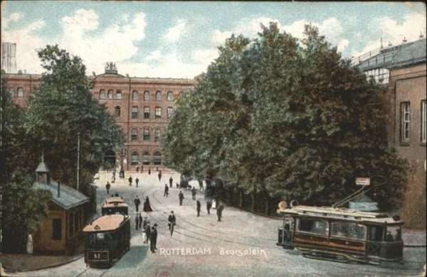 Rotterdam Beursplein Strassenbahn