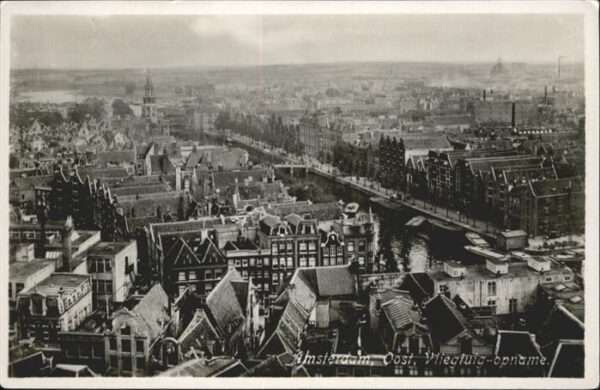 Amsterdam Niederlande Amsterdam Fliegeraufnahme