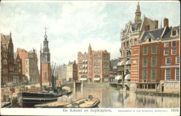 Amsterdam Niederlande Amsterdam de Amstel en Sophiaplein