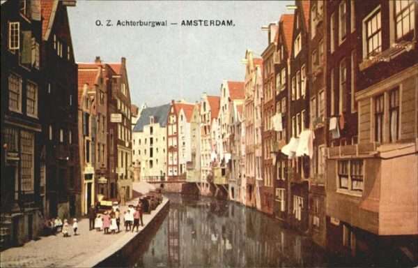 Amsterdam Niederlande Amsterdam Achterburgwal